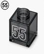 (55)Transparent Black