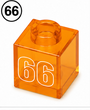 (66)Transparent Orange