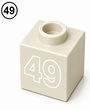 (49)Creamy White