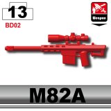 (13)Red_Sniper rifle(M82A)