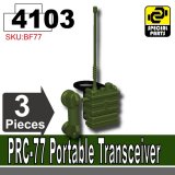 (4103)TK-BK_PRC-77 Portable Transceiver