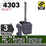 (4303)DB-BK_PRC-77 Portable Transceiver