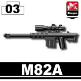 (03)Black_Sniper rifle(M82A)