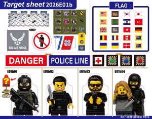 Target Sheets Stickers KP2026E01b